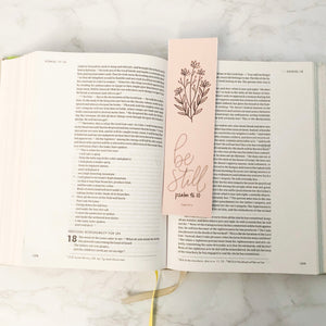 Be Still Bookmark